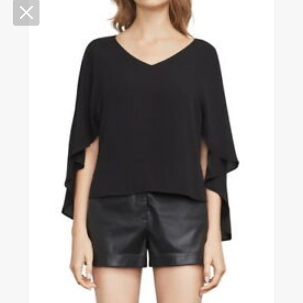 BCBGMaxazria Shannah cape top